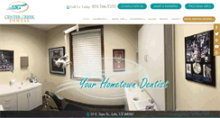 Desktop Screenshot of centercreekdental.com